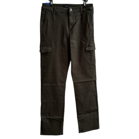 Well Worn Womens Tencel Blend Cargo Pants - Picture 2 of 4